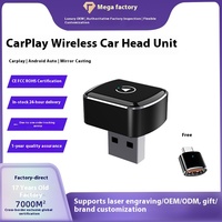 Adaptador Inalámbrico CarPlay de Modo Dual, Caja de Interconexión Apple y Android, Navegación con Conexión por Cable