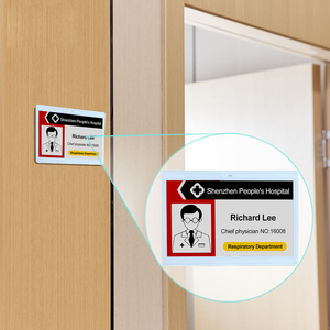 Solution de bureau intelligente, étiquette électronique Bluetooth, signalisation numérique, étiquette ESL, affichage numérique E-Ink grand format pour hôpital - Product Image 1