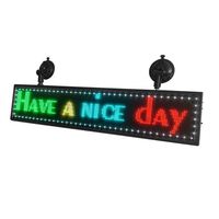 24*192 Pixs 99cm 5V Car LED Sign Board WIFI Panel de visualización programable para Centro Comercial Bus Stop Window Messages SDK