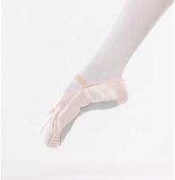 Zapatos de Baile de Satén S6006, Zapatos de Ballet con Punta para Mujer