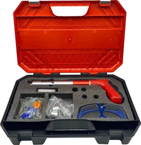 Mini clavadora Manual de alta calidad, pistola de clavos de acero para techo de hormigón accionada por polvo inalámbrico DIY para herramientas de sujeción de construcción
