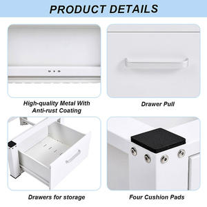 Meuble de <span class=keywords><strong>rangement</strong></span> pour salle de bain et buanderie, support de base en acier avec tiroir, armoire <span class=keywords><strong>sous</strong></span> <span class=keywords><strong>machine</strong></span> à <span class=keywords><strong>laver</strong></span> - Product Image 4