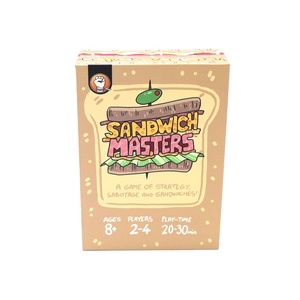 Entertainment Games Card Deck Boxes Top Quality Custom Children's Daily Books Printing Offset Printing Recipe Printing Avaliable
