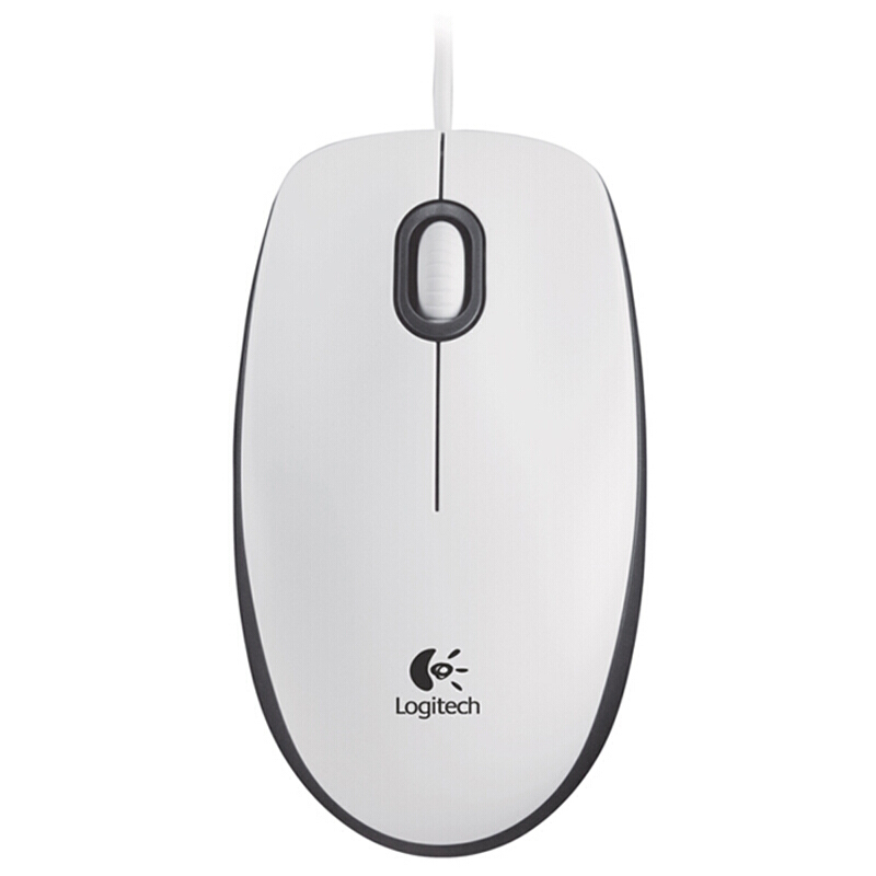 Logitech M100 Mouse - Symmetrical, Wired, and Versatile