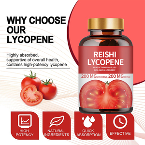 Cápsulas Duras de Licopeno y Reishi Personalizadas, Cápsulas de <span class=keywords><strong>Lycopersicon</strong></span> <span class=keywords><strong>Esculentum</strong></span> y Ganoderma Lucidum, Suministro por Lotes OEM, Venta al Por Mayor - Product Image 5