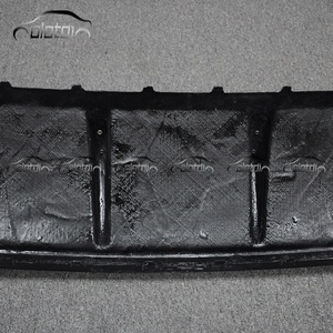 Auto Parts Rear Bumper Lip Carbon Fiber Fins Spoiler Wing <b>Splitters</b> Diffuser for Mercedes Benz W176 A45 - Product Image 6