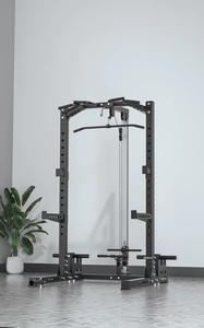 ZYFIT rak <span class=keywords><strong>Squat</strong></span> multifungsi, peralatan Gym rumah rak latihan barbel tarik rata bersertifikat CE - Product Image 6