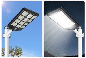 Solar <b>Lights</b> Outdoor Waterproof,450000LM Each Solar Street <b>Light</b> with <b>Motion</b> <b>Sensor</b>, Dusk to Dawn IP67 Security Flood <b>Lights</b> - Product Image 3