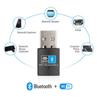 Adaptador Wifi inalámbrico de alta calidad 150M + BT WLAN USB WiFi adaptador receptor tarjeta de red transmisor para PC portátil