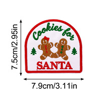 Patchs brodés personnalisés drôles sur le thème du Western, Noël, Père Noël, plage, vacances, avec citation, thermocollants pour vêtements, DIY, vente en gros