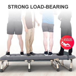 <span class=keywords><strong>Letto</strong></span> <span class=keywords><strong>Singolo</strong></span> Pieghevole e Portatile Multifunzione di Grandi Dimensioni <span class=keywords><strong>con</strong></span> <span class=keywords><strong>Materasso</strong></span> Morbido per Adulti - Product Image 4