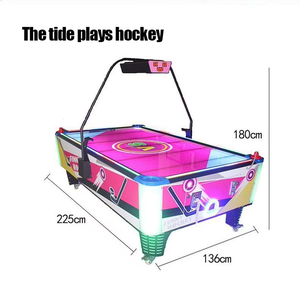 Lechuang cổ điển 2 người chơi khúc côn cầu trên không Máy Trò chơi đồng xu hoạt động điện tử ghi bàn người lớn trẻ em Arcade bảng thể thao điện tử - Product Image 2