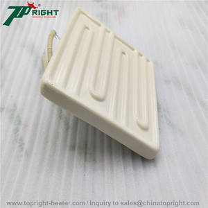 Plaque chauffante électrique en céramique plate 122*122mm 230v 800w, brique chauffante en céramique, <span class=keywords><strong>radiateur</strong></span> - Product Image 2