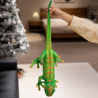 Simulation d'animal sauvage en peluche personnalisé Petit gecko en peluche de sable Jouet en peluche