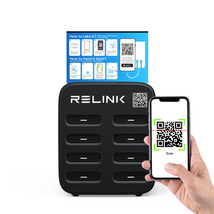 Station <span class=keywords><strong>de</strong></span> recharge <span class=keywords><strong>de</strong></span> batteries externes partagée, station <span class=keywords><strong>de</strong></span> recharge <span class=keywords><strong>de</strong></span> téléphones, système <span class=keywords><strong>de</strong></span> location <span class=keywords><strong>de</strong></span> batteries externes à 8 emplacements, OEM ODM, couleur personnalisée, panneau publicitaire - Product Image 3