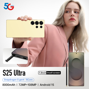Teléfonos inteligentes Amoled 5G con pantalla completa de 7,3 pulgadas, teléfono inteligente portátil pequeño 5G S25, teléfonos Ultra originales, envío gratis - Product Image 2