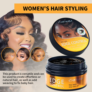 <span class=keywords><strong>Cire</strong></span> coiffante pour cheveux Carthaea Best Natural Coverage Jam, waterproof, parfumée, bio, tenue forte, contrôle des bords. - Product Image 4