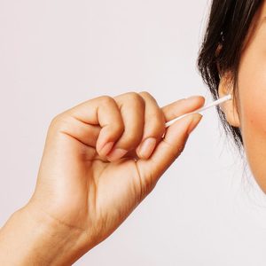 100pcs Biodégradable 100% Pure Cellulose Et Coton dans un Pot Rond Jetable pour Usage Quotidien Nettoyage des Oreilles - Product Image 3