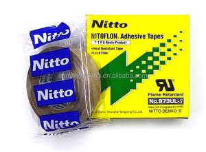 Fluoroplastic 포화 섬유 유리 천 전기 Nitto Denko Nitoflon 973UL-S PTFE 필름 접착 테이프 - Product Image 4