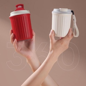Venta al por mayor de fábrica: Taza de café helado de acero inoxidable 316, elegante taza de café, taza para sublimación, vaso térmico aislado. - Product Image 5