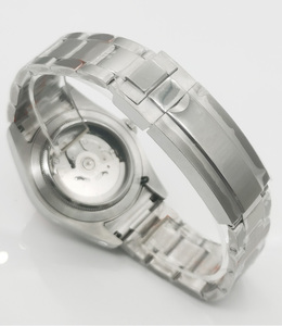 <span class=keywords><strong>Orologio</strong></span> Meccanico di Lusso Corgeut da Uomo Hot Sale RTS 36mm Quadrante Blu Liscio Subacqueo Luminoso Zaffiro Data Automatica Movimento NH35 20mm - Product Image 4