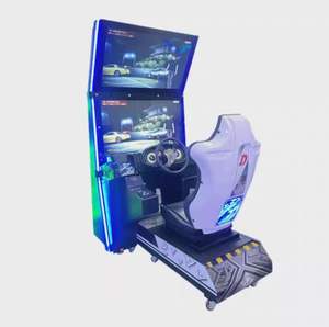 Máquina de carreras con emulador de arcade, simulador de conducción de doble pantalla, juego de carreras de coches en 3D, consola de videojuegos de carreras. - Product Image 4
