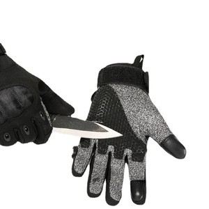 Guantes SONICE ZS01 <span class=keywords><strong>de</strong></span> Cuero/HPPE Resistentes, Transpirables, Antideslizantes, con Protección para Pantalla Táctil, para Ciclismo, Motociclismo y Entrenamiento - Product Image 4