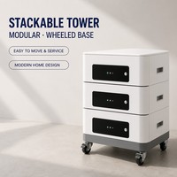 Système d'énergie domestique tout-en-un : Onduleur hybride avec batterie empilable pour la mise en place ultérieure de stockage d'énergie solaire existant