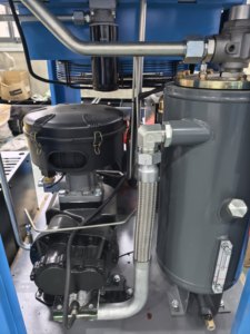 Compresseur d'air à vitesse variable écoénergétique 75 CV, à aimant permanent 55 kW, <span class=keywords><strong>pour</strong></span> <span class=keywords><strong>application</strong></span> en usine textile, avec contrôleur intelligent - Product Image 4