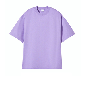 MT2597 Manufacturer Wholesales Custom 3XL 250 GSM 100% Cotton Knitted Oversized Men's Blank T-Shirts - Product Image 5