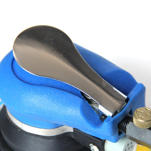 6" Pneumatic <b>Polisher</b> PSA or Hook Loop Pad High Speed Self-Vacuum Round Air Dual Action Random Air - Product Image 4