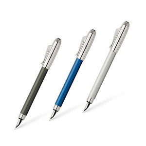 Penna Stilografica <span class=keywords><strong>Faber</strong></span>-<span class=keywords><strong>Castell</strong></span> Edizione Limitata, Regalo per Affari/ Laurea (Blu con Finitura Glitterata, Pennino F) - Product Image 5