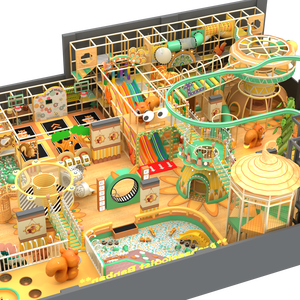 Área <span class=keywords><strong>de</strong></span> Juegos Infantil Interior Personalizada con Temática Forestal, Juguetes, Equipo <span class=keywords><strong>de</strong></span> Deslizamiento Aéreo, Características <span class=keywords><strong>de</strong></span> Escalada Suave para <span class=keywords><strong>Parques</strong></span> <span class=keywords><strong>de</strong></span> Diversiones - Product Image 3