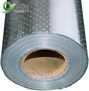 Película de Aluminio Laminada con Reflectancia del 97%, Certificación CE, Tela de Aluminio Tejida para Aislamiento de Invernaderos Avícolas - Product Image 1