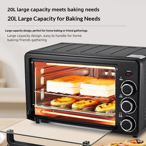 Customized Export Large Capacity Electric Oven Independent Temperature Control 1350W Metal Housing Household <strong>Mini</strong> <strong>Microwave</strong> - Product Image 2