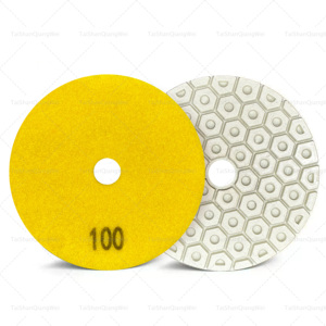 9 Pcs100mm resina diamantata legante tamponi Kit M14 5/8-11 ruota di lucidatura per pietra di granito cemento dischi di macinazione marmo - Product Image 5