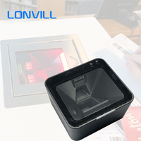 Escáner de Código de Barras Integrado LONVILL IP52 2D 1D CMOS con Interfaz RS232 USB para Supermercado