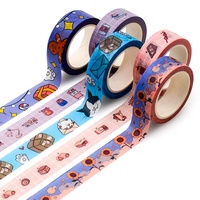 Maßgefertigtes Bedrucktes Hochwertiges Schreibwaren-Washi-Papier Klebeband vom Hersteller