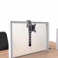 CHARMOUNT Support de bureau VESA réglable en hauteur Rotation à 360 degrés Support de moniteur Pince pour écrans de 17 à 34 pouces