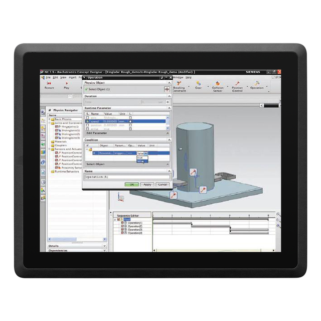 12.1 Inch Aluminum Win I3 I5 Computer Mini Tablet Pc Fanless Industry Pc Touch Screen All in One Industrial Panel Pc