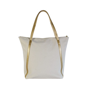 Bolso de hombro de playa personalizado para mujer, bolso de compras de lona de algodón para mujer, bolso de mano con bolsillo, logotipo impreso personalizado - Product Image 2