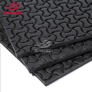 맞춤형 검은색 뼈무늬 미끄럼 방지 밑창 신발 제작용 고무 시트 고무 시트 신발 밑창 재료 - Product Image 4