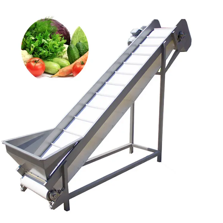 Lifting En Transporteren Apparaat Voor Uitgedroogd Groente Verwerking Voedsel Lifting Machine Voedselverwerkende Productielijn