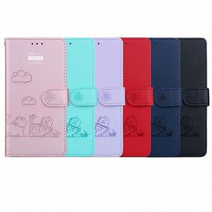 Funda de Piel Sintética Tipo Cartera con Ranuras para Tarjetas, Personalizada con Impresión en Relieve/Bajo Relieve para Teléfono Móvil HMD Pulse Plus Pro - Product Image 1