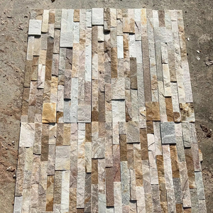 Rivestimento per Pareti Esterne in Ardesia Naturale, Pannello Murale Durevole per Ingegneria Edile Esterna, Personalizzabile Secondo <span class=keywords><strong>Disegni</strong></span> - Product Image 1