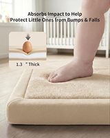 Großhandel & OEM Extra Dicker Korallenvelours Rutschfester Teppich Weiche Baby-Spielmatte Kinder-Krabbelmatte Wohnzimmer-Bodenteppich