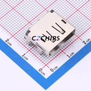 HC-DP-20PWT-131B DisplayPort (DP) Connector SMD Connector Full Size DisplayPort Female Horizontal Mount 1 - Product Image 1