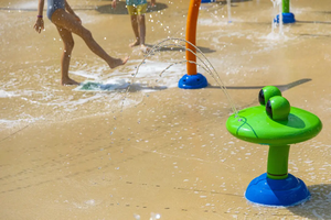 Aire de jeux aquatiques extérieure commerciale pour enfants, avec jets d'eau en forme d'escargot/grenouille, pour parcs aquatiques, centres de loisirs et parcs aquatiques. - Product Image 5