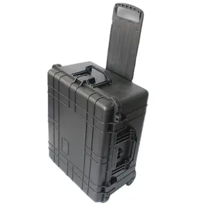 Hard Plastic Waterproof Equipment Case Box For Tools Storage With Wheels And Trolley