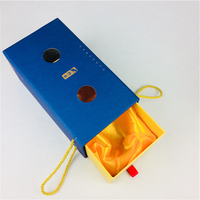 Boîte en carton rigide avec tiroir coulissant, en matériaux recyclés, imprimée sur mesure, doublure en soie de qualité supérieure, emballage cadeau portable
